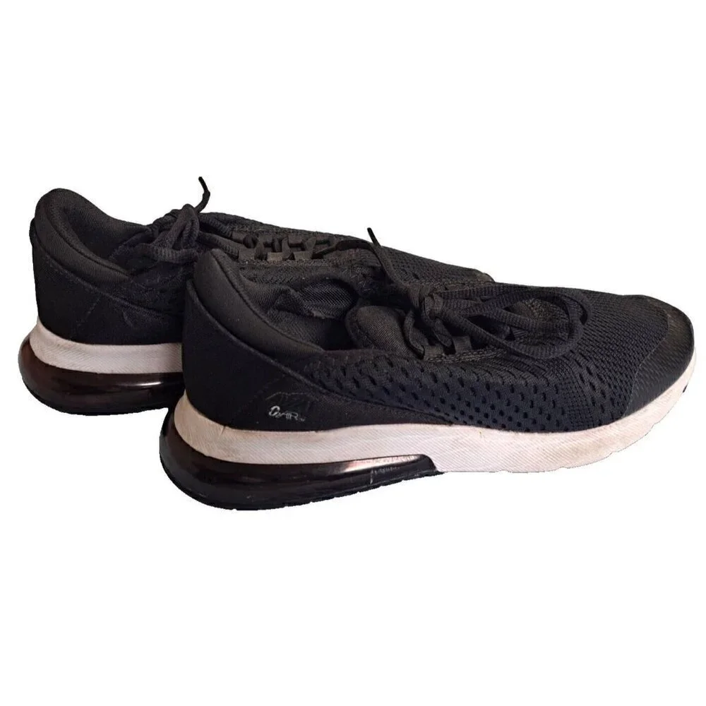 Avia 02 Air Women's 9 Black Mesh Low Cut Lace-Up Sneakers